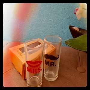 Shot Glasses - MR & MRS